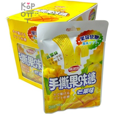 Жевательный мармелад Gummies с настоящим фруктовым вкусом Манго