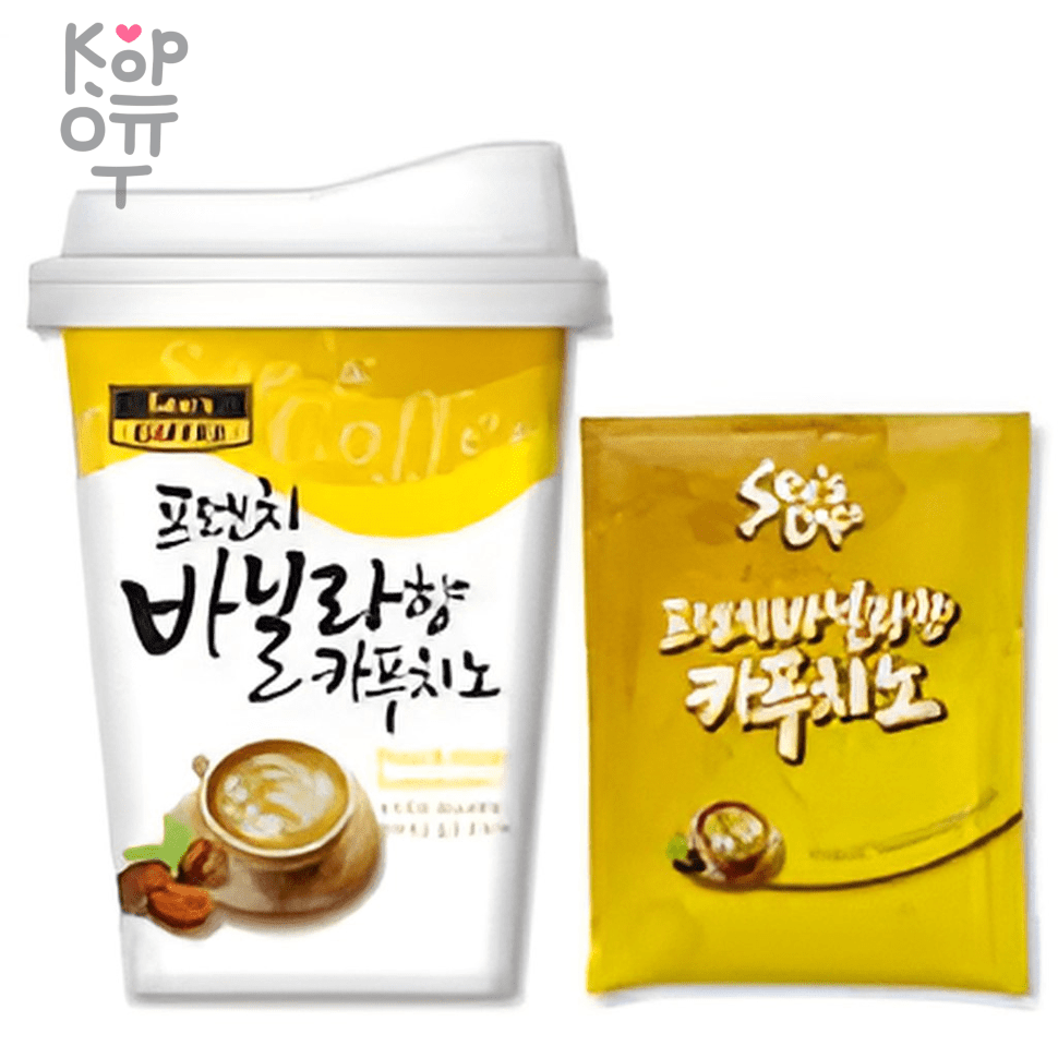 See's Coffee French Vanilla Cappuchino - Кофе быстрорастворимый Ванильный капучино 23гр., купить с доставкой на дом фото 1 — Корейские товары для всей семьи(КорОпт)