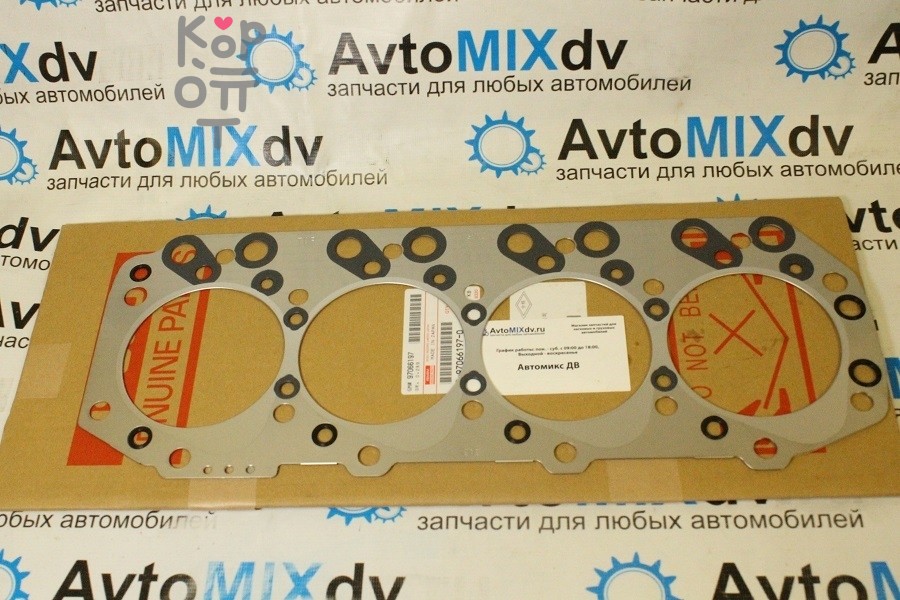 Прокладка ГБЦ 4JG2 8-97066-197-0 T-1.65 металлический для ISUZU