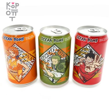 YHB Ocean Bomb Sparkling Water - Лимонад "One Piece" 330мл. &mdash; Корейские товары для всей семьи(КорОпт)