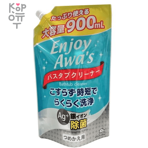 Rocket Soap Enjoy Awas Bathtub Cleaner - Пенное чистящее средство для ванны 300мл., купить с доставкой на дом фото 1 — Корейские товары для всей семьи(КорОпт)