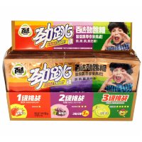 Карамель шипучка-взрывашка Baida Candy с взрывным вкусом спелых фруктов