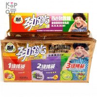 Карамель шипучка-взрывашка Baida Candy с взрывным вкусом спелых фруктов