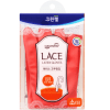 Clean Wrap Lace Late Glove - Перчатки из натурального латекса с внутренним покрытием, укороченные, с крючками для сушки, коралловые., купить с доставкой на дом фото 3 — Корейские товары для всей семьи(КорОпт)