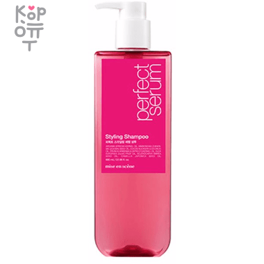 Mise en Scene Perfect Serum Styling Shampoo - Шампунь для объёма поврежденных волос с аргановым маслом 680мл.   — Корейские товары для всей семьи(КорОпт)