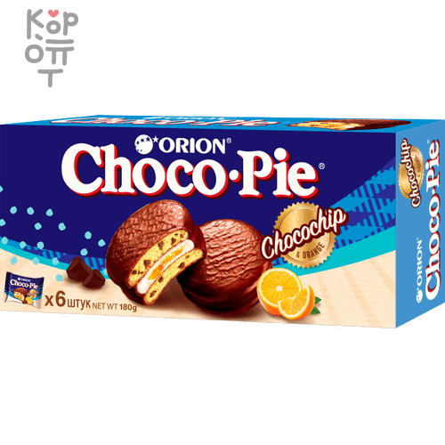 Orion Choco Pie Orange - Чоко пай Орион Чокочип по цене 1 880 руб. в ...
