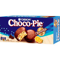 Orion Choco Pie Orange - Чоко пай Орион Чокочип