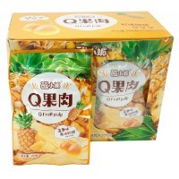 Жевательные конфеты Dongxu Fruit Pulp Фруктовая помадка со вкусом Ананаса