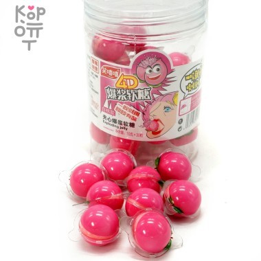 Мармеладки 4D Popping Soft Candy Персик со вкусом Персика &mdash; Корейские товары для всей семьи(КорОпт)