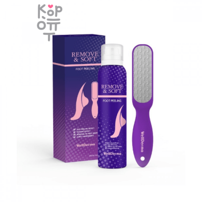 Wellderma Remove &amp; Soft Foot Peeling - Пилинг для ног 180 мл