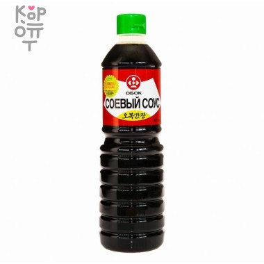 Obok Soy Sauce - Соевый соус ОБОК в коробке &mdash; Корейские товары для всей семьи(КорОпт)