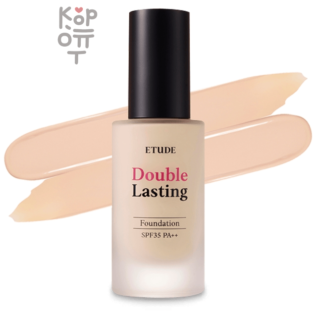 Etude N 21 Neutral Beige Double Lasting Foundation - Тональная основа для лица натурально-бежевый 30 гр