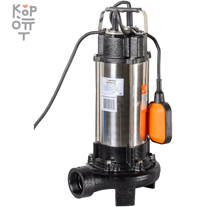 Фекальный насос ВИХРЬ ФН-2200Л