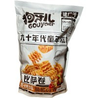 GOUYAer Pizza Rolls Чипсы Пицца Ролл Спайси рифленые со вкусом шашлыка, 288гр.
