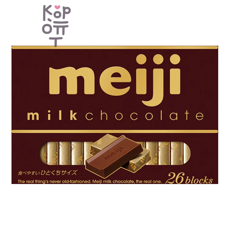 Meiji Milk Chocolate — Молочный шоколад 120гр.
