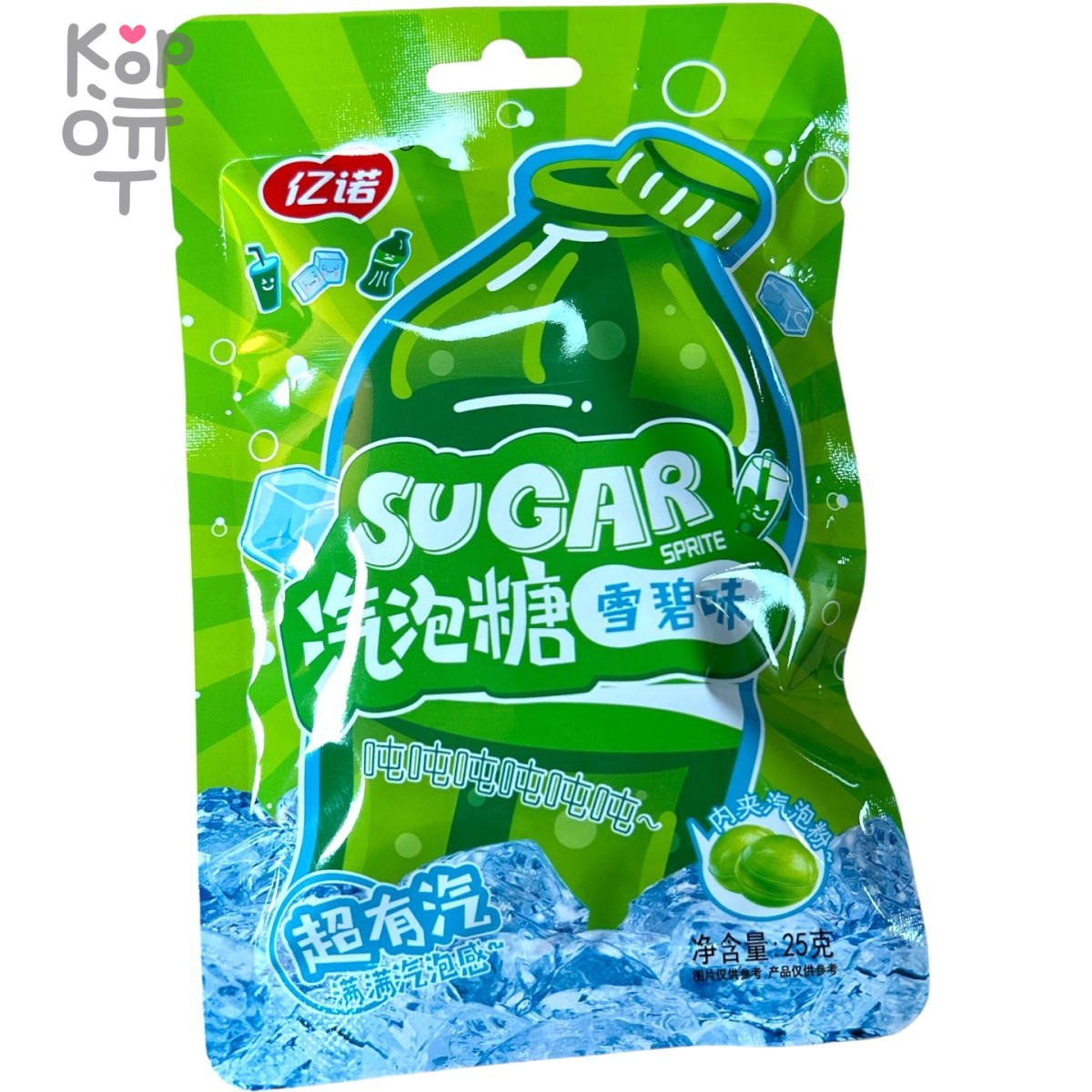 Карамель Sugar с дразнящим вкусом Спрайта