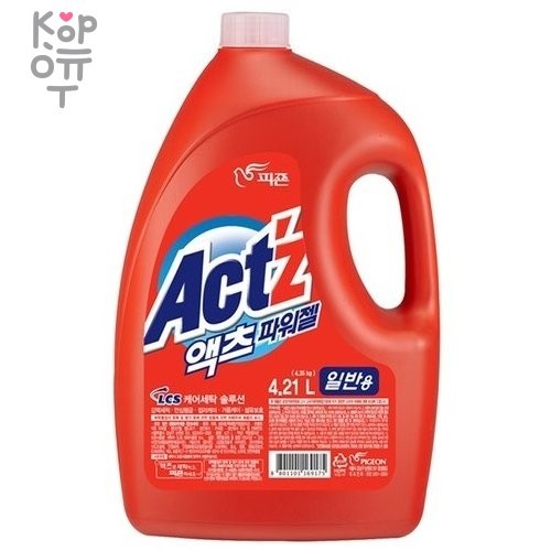 Pigeon ACT'Z Power Gel for Washing - Гель для стирки белья для машин с вертикальной загрузкой, купить с доставкой на дом фото 1 — Корейские товары для всей семьи(КорОпт)