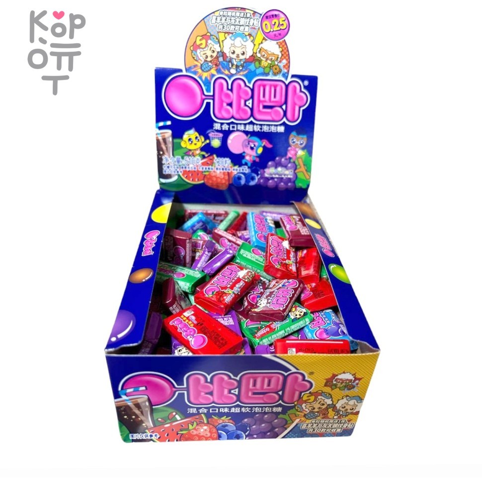 Жевательная резинка Bubble Gum - Ароматные сендвичи с фруктовым вкусом, купить с доставкой на дом фото 1 — Корейские товары для всей семьи(КорОпт)