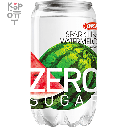 OKF Sparkling Zero Sugar - Газированный освежающий напиток без сахара 350мл. , купить с доставкой на дом фото 1 — Корейские товары для всей семьи(КорОпт)
