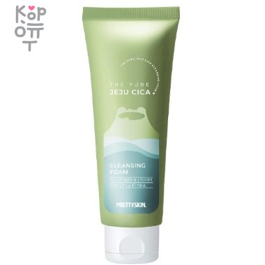 Pretty Skin The Pure Jeju Cica Cleansing Foam - Очищающая пенка с экстрактом центеллы 150мл. — Корейские товары для всей семьи(КорОпт)