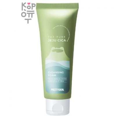 Pretty Skin The Pure Jeju Cica Cleansing Foam - Очищающая пенка с экстрактом центеллы 150мл.