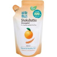 LION Shokubutsu Monogatari Natural & Healthy Skin - Крем-гель для душа 500мл.