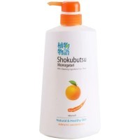 LION Shokubutsu Monogatari Natural & Healthy Skin - Крем-гель для душа 500мл.
