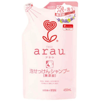 Saraya Arau Foam Soap Shampoo - Пенный шампунь для волос на основе натурального мыла с экстрактом лаванды и ромашки