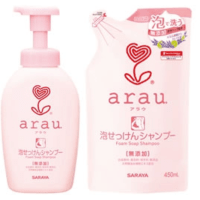 Saraya Arau Foam Soap Shampoo - Пенный шампунь для волос на основе натурального мыла с экстрактом лаванды и ромашки