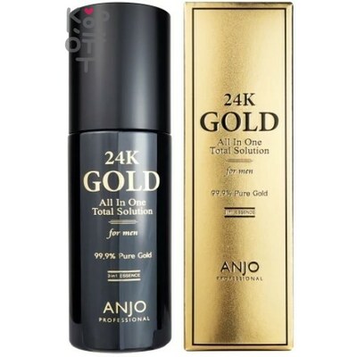 ANJO All in One Total Solution For Man - Универсальная эссенция для мужчин с освежающим эффектом 3в1 с Золотом 200мл.