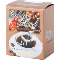 Seiko Coffee Drip Golden Blend Кофе молотый дрип-бэг Золотой бленд, 7 шт. × 10 г