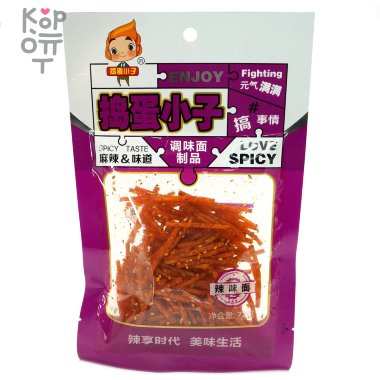 Снэк Enjoy Fighting - Наслаждайтесь эпохой острого, Острые полоски с кунжутом, 72гр. — Корейские товары для всей семьи(КорОпт)