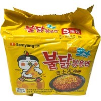 Лапша быстрого приготовления Samyang Buldak, Бульдак с сыром, 140гр.