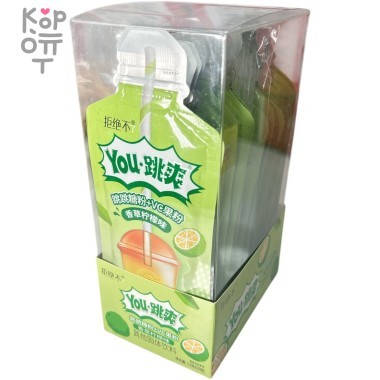 Растворимый напиток Я молод - Просто добавь воды и получи потрясающий напиток, со вкусом Лайма и ванили — Корейские товары для всей семьи(КорОпт)