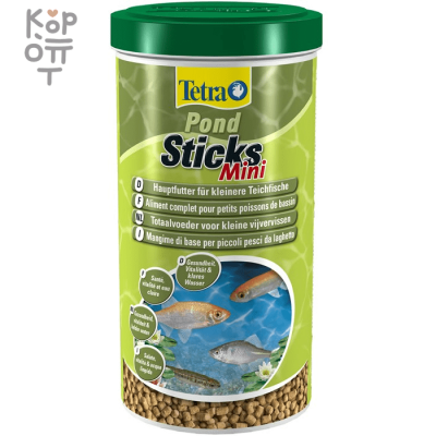 Tetra Pond Sticks Mini корм для мелких прудовых рыб мини-палочки 1 л