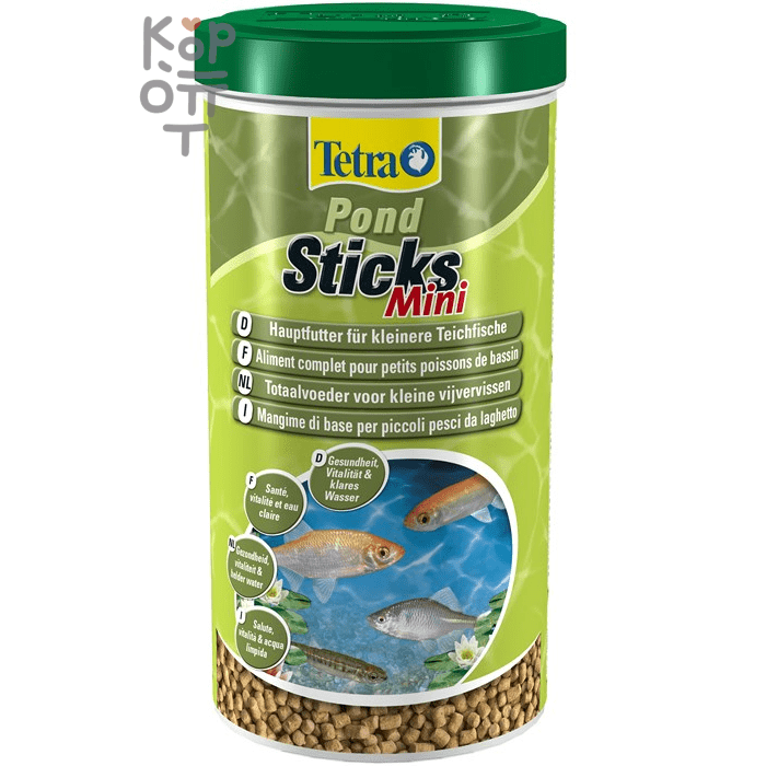 Tetra Pond Sticks Mini корм для мелких прудовых рыб мини-палочки 1л.