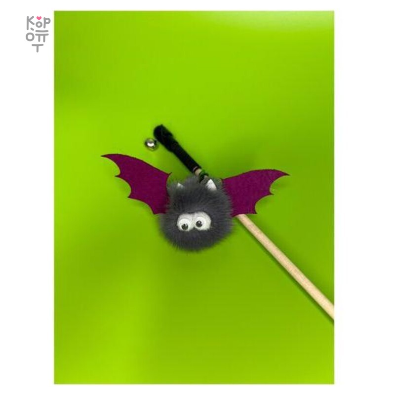 Игр. д/животных Махалка Дразнилка Летучая мышь Виктор натур. норка — ИГРУШКИ