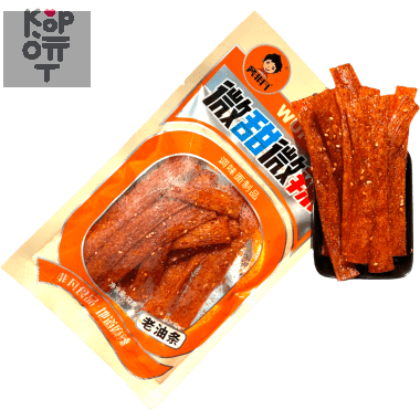 Снэк Wufeifan Foods - Слегка сладкий и слегка пряный снек, лаоютяно, 72гр. &mdash; Корейские товары для всей семьи(КорОпт)