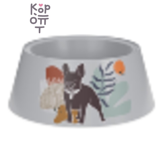 Dogs Миска серая, 0,7 л