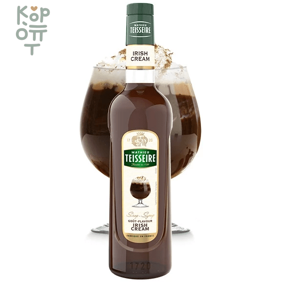 Сироп Ирландский крем, Teisseire, 700мл., купить с доставкой на дом фото 1 &mdash; Корейские товары для всей семьи(КорОпт)