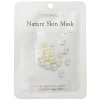 FOODAHOLIC NATURE SKIN MASK PEARL - Тканевая маска с экстрактом Жемчуга 23мл.