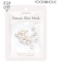 FOODAHOLIC NATURE SKIN MASK PEARL - Тканевая маска с экстрактом Жемчуга 23мл.