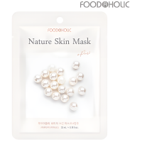 FOODAHOLIC NATURE SKIN MASK PEARL - Тканевая маска с экстрактом Жемчуга 23мл.