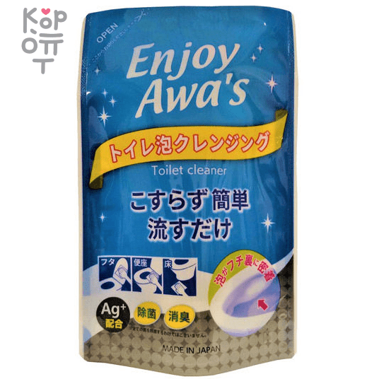 Rocket Soap Enjoy Awas Toilet Cleaner - Пенное чистящее средство для туалета 800мл., купить с доставкой на дом фото 1 — Корейские товары для всей семьи(КорОпт)
