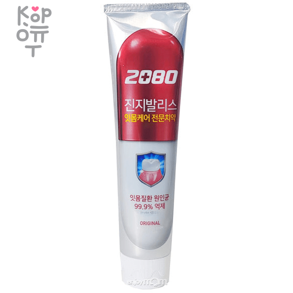 2080 Gingivalis Original Toothpaste - Зубная паста с Гинкго Билоба для лечения десен, 120гр., купить с доставкой на дом фото 1 — Корейские товары для всей семьи(КорОпт)