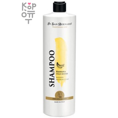 ISB Traditional Line Banana Шампунь для шерсти средней длины 1 л