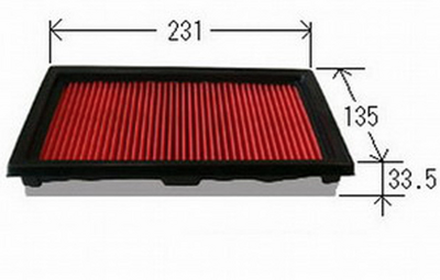 Фильтр воздушный A2011V, A22011M 16546-ED500 / 16546-ED000 AZUMI