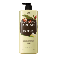 Happy Morocco Argan Bath Body Wash - Парфюмированный гель для душа с Аргановым маслом, 1200 мл