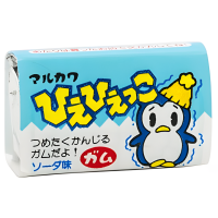Marukawa Hiehiekko Fusen gum - Жевательная резинка со вкусом холодящей содовой, 5,5гр.
