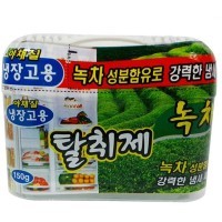 HAPPYROOM Refrigerator Deodorizer Green Tea - Поглотитель запахов для холодильников, 150 г